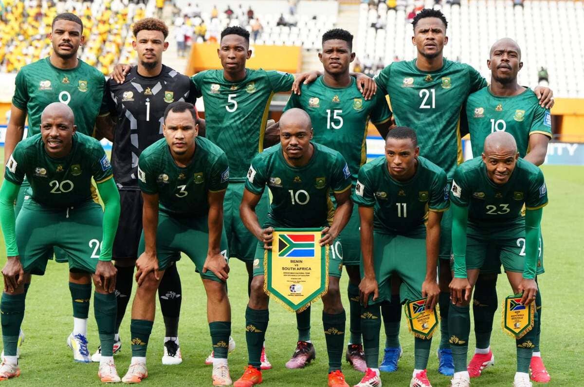 Teamfoto für South Africa